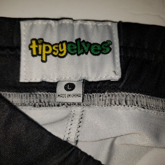 TIPSY ELVES Skeleton Bones Leggings Size Large NEW - Picture 6 of 8